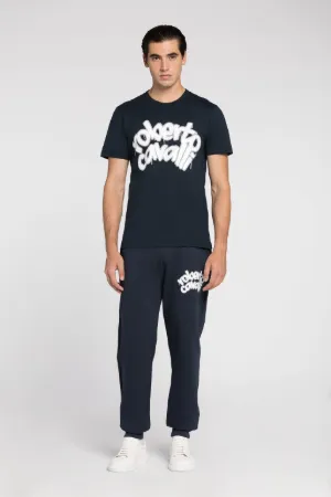 T-shirt en coton à logo imprimé