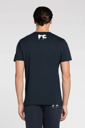 T-shirt en coton à logo imprimé