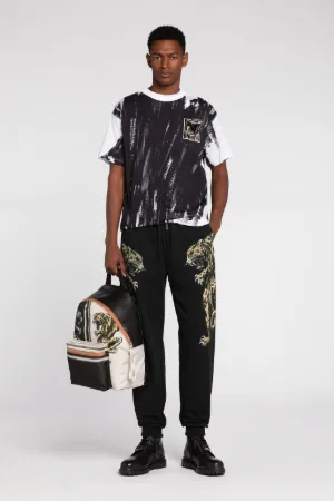 T-shirt en coton effet peinture