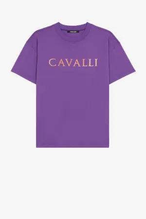 T-Shirt mit Logo-Print