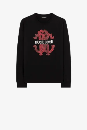 T-Shirt mit RC Monogram-Print