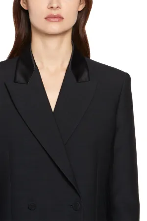 tailored black jacket