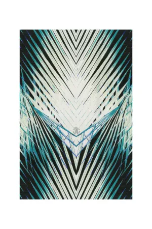 Tapete mit Flora-Print