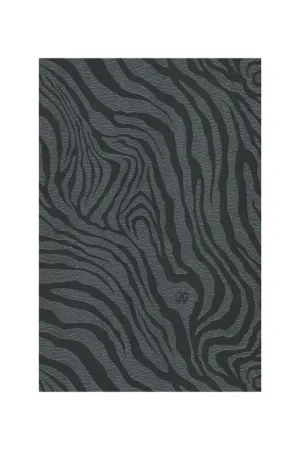 Tapete mit Struktur und Zebra-Print