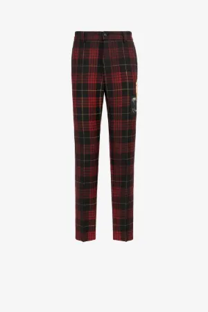 Tartan Slim-Fit-Hose