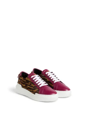 tiger print trainers