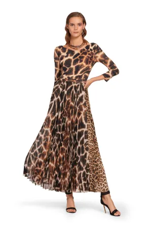 top con estampado Giraffe Chine