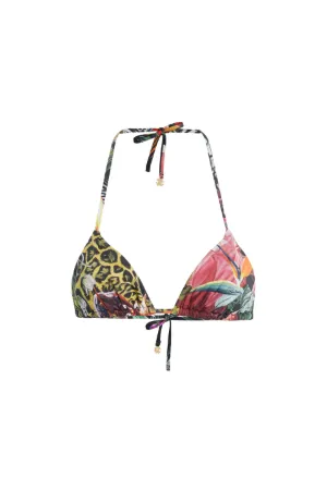 top de bikini con estampado Paradise Found