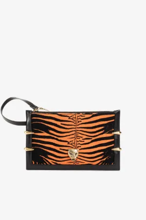 Umschlagtasche mit Zebraprint