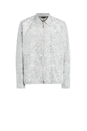 Veste à imprimé lynx blanc cassé