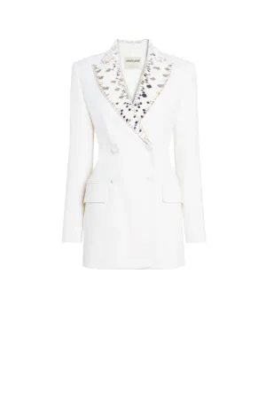 Veste boutonnage croisé Mirror Snake