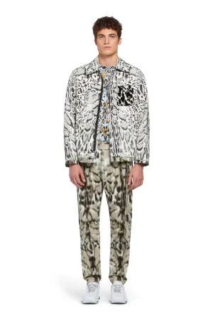 Veste-chemise à imprimé Lynx