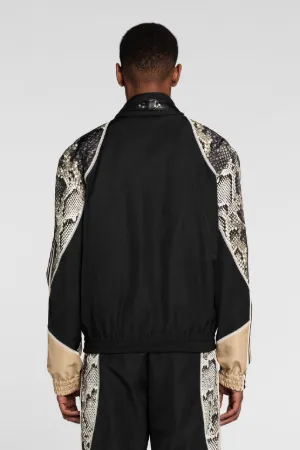 Veste de survêtement à imprimé python