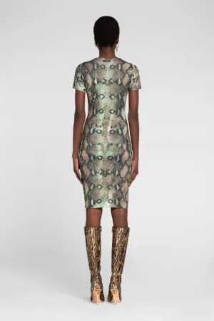 Vestido con estampado Python
