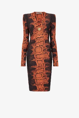 Vestido con estampado Python