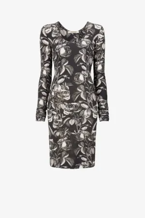 Vestido con estampado Rose