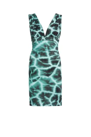 vestido estampado Giraffe Chine