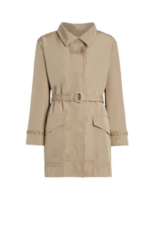 Whipstitched Safari Coat