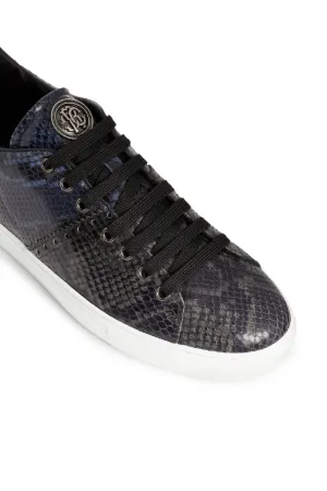 Calzado hombre moda en serpiente Zapatos Italianos hombre elegantes