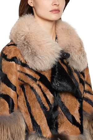 roberto cavalli fur jacket