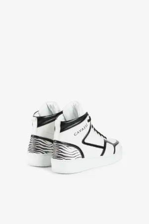 roberto cavalli mens high top sneakers