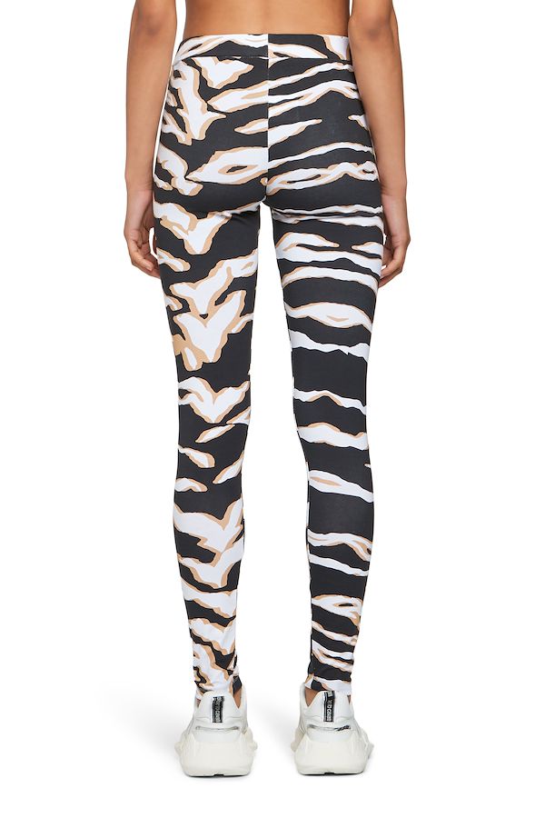 zebra print gym leggings