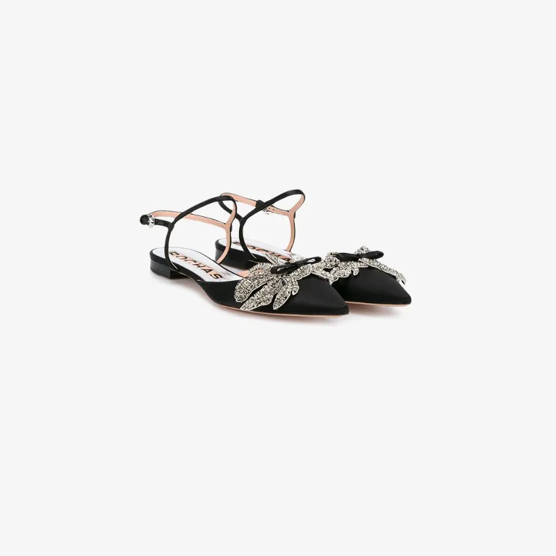 balenciaga embellished satin sandals