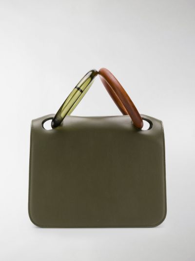 wooden handle bag