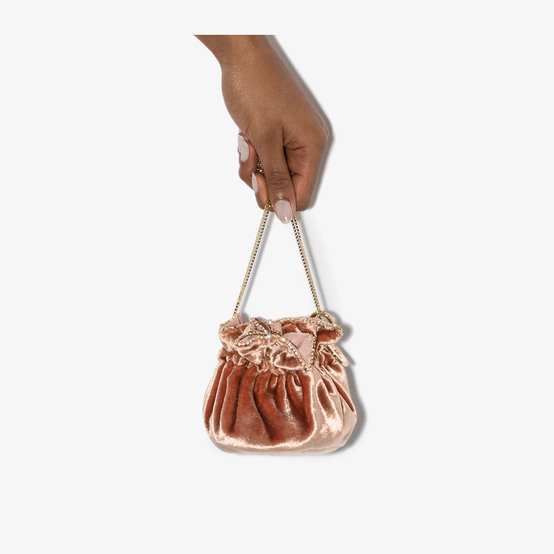 velvet mini bag