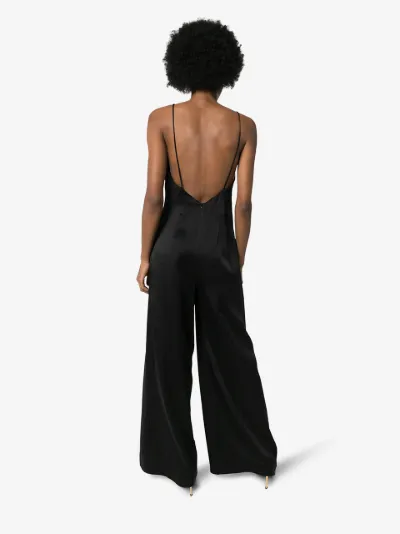 satin cami jumpsuit