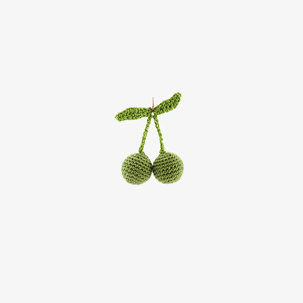 Rosie Assoulin crochet cherry earring Browns