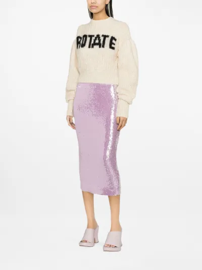 80s sequin pencil skirt best sale