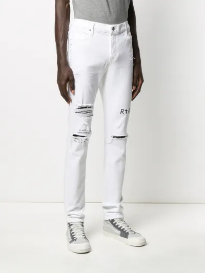 rta distressed skinny jeans