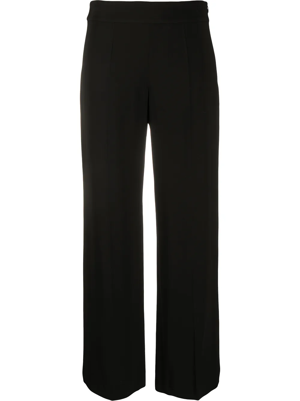 high rise cropped trousers