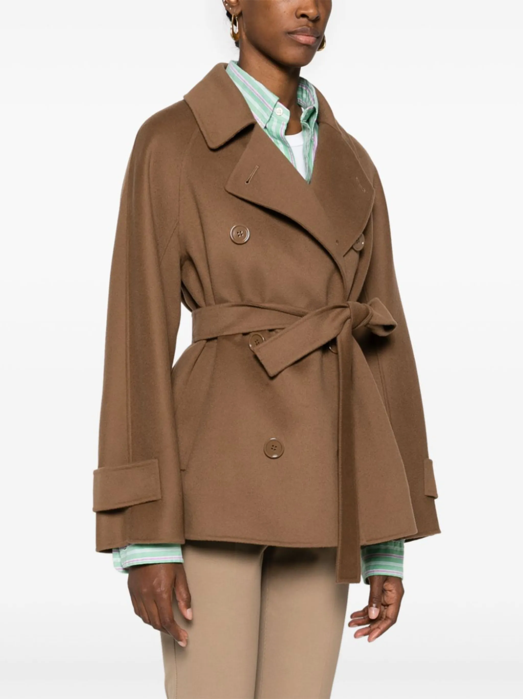 S Max Mara Louis double-breasted virgin wool jacket | Eraldo