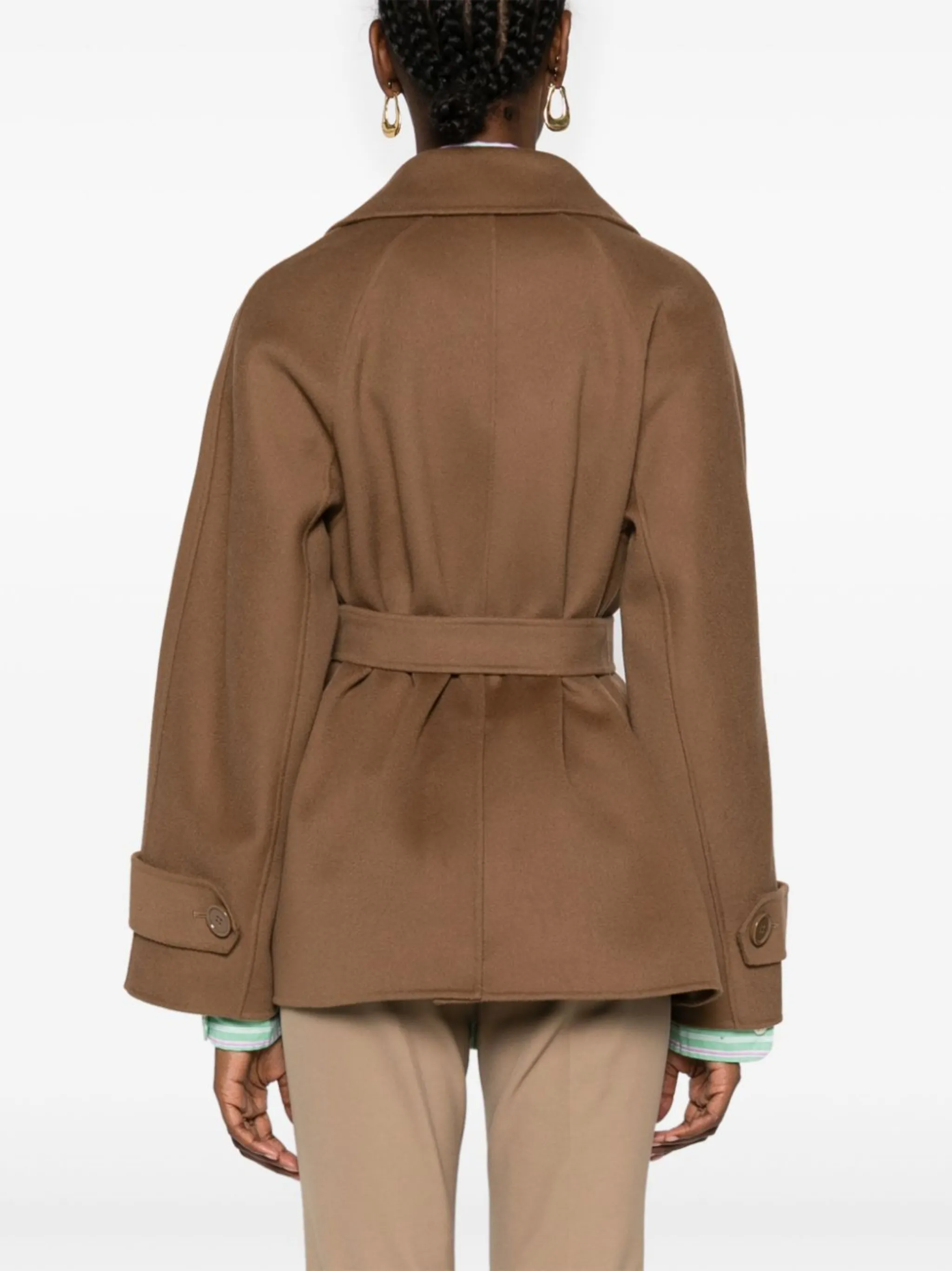 S Max Mara Louis double-breasted virgin wool jacket | Eraldo