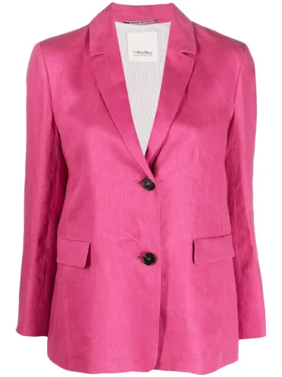 Max mara hot sale linen blazer