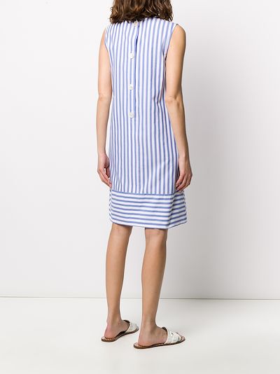 S Max Mara striped print shift dress Eraldo FR