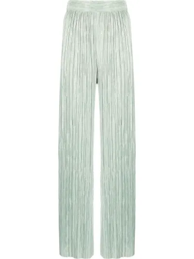 pleated wide-leg trousers | Sabina 