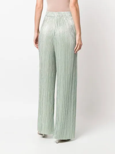 pleated wide-leg trousers | Sabina 