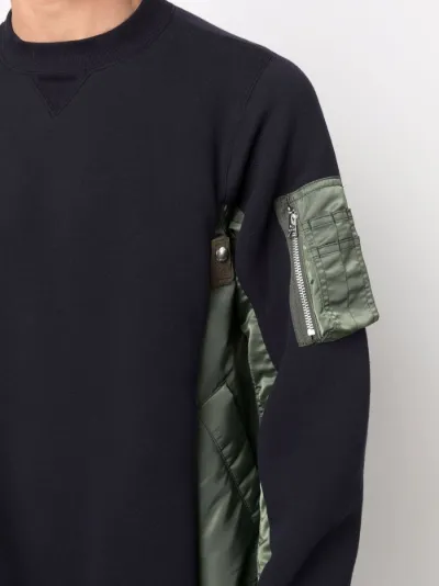 sweatshirt bomber jacket