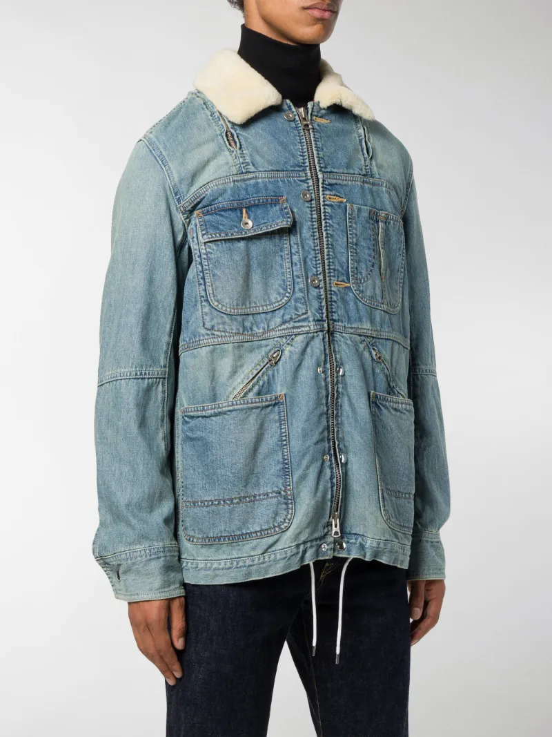 sacai denim jacket