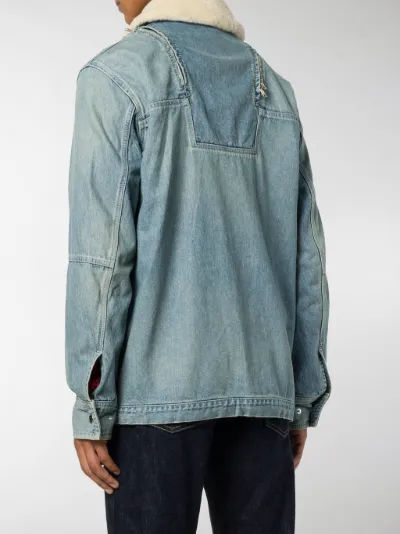 sacai denim jacket blue | MODES