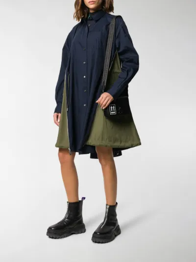 sacai shirt dress