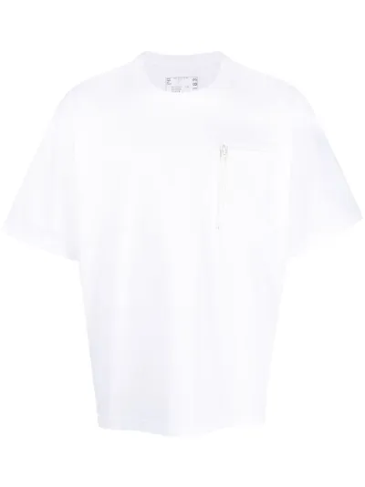 multi-pocket cotton T-shirt | sacai | Eraldo.com