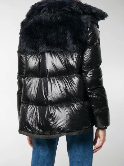 sacai down jacket