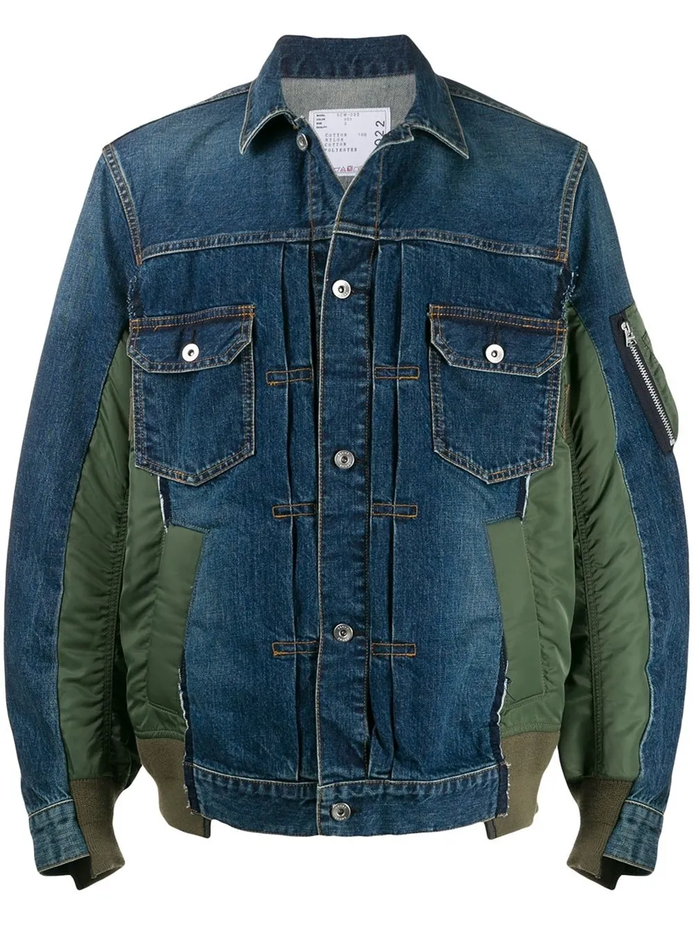 sacai denim jacket