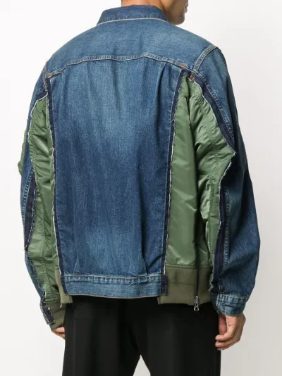sacai denim jacket