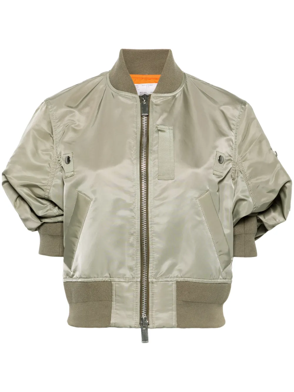 puff sleeve bomber jacket sacai Eraldo