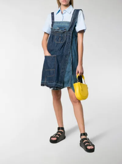 sacai denim dress